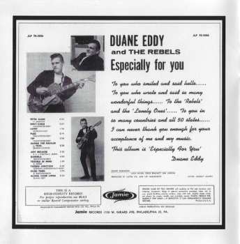 CD Duane Eddy And The Rebels: Especially For You
