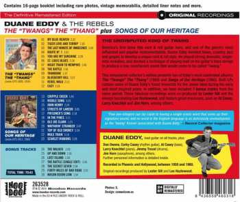 CD Duane Eddy: The "Twangs" The "Thang" Plus Songs Of Our Heritage