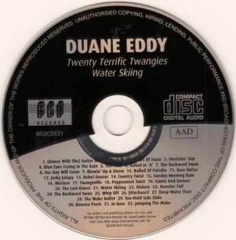 CD Duane Eddy: Twenty Terrific Twangies / Water Skiing