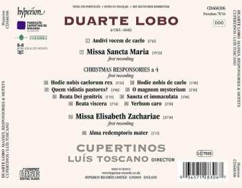 CD Duarte Lôbo: Masses, Responsories & Motets