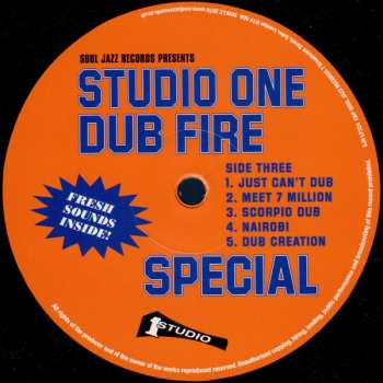 2LP Dub Specialist: Studio One Dub Fire Special (Chapter Three: 18 Heavyweight Dub Cuts From Brentford Road)