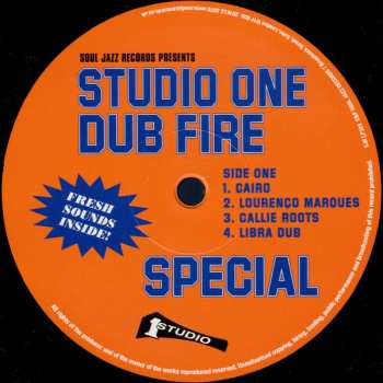 2LP Dub Specialist: Studio One Dub Fire Special (Chapter Three: 18 Heavyweight Dub Cuts From Brentford Road)