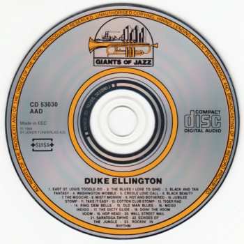 3CD Duke Ellington And His Orchestra: Duke Ellington And His Orchestra 1927 - 1941