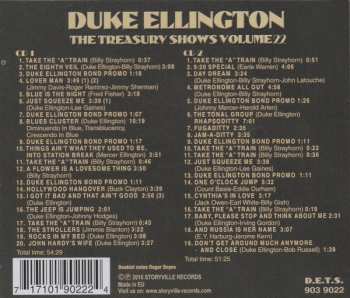 2CD Duke Ellington And His Orchestra: The Treasury Shows Vol.22