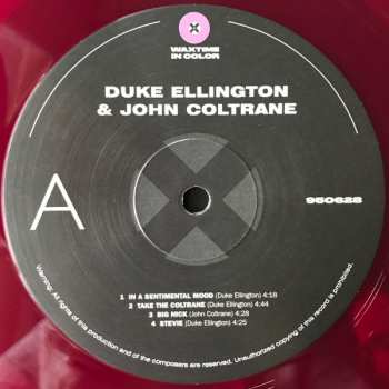 LP Duke Ellington: Duke Ellington & John Coltrane LTD | CLR