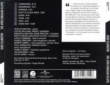 CD Duke Ellington: The Afro-Eurasian Eclipse (A Suite In Eight Parts)