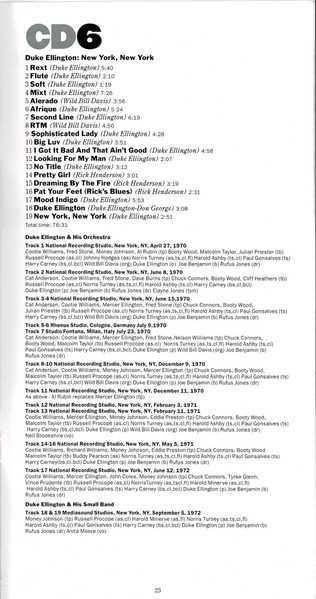 7CD/DVD/Box Set Duke Ellington: The Duke Box 2