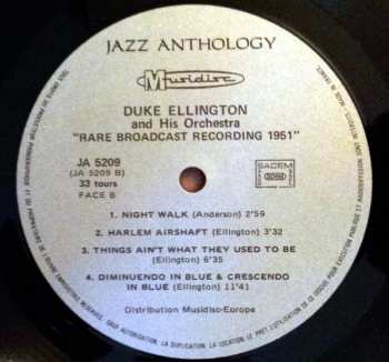 3LP/Box Set Duke Ellington: The Rare Broadcast Recordings 1951 - 1952 - 1953