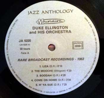 3LP/Box Set Duke Ellington: The Rare Broadcast Recordings 1951 - 1952 - 1953