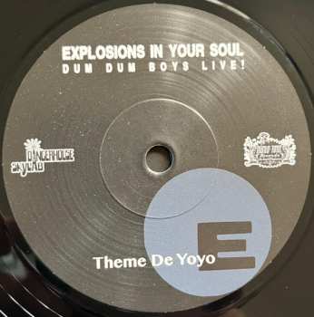 2LP/SP Dum Dum Boys: Explosions In Your Soul - Dum Dum Boys Live At La Station !