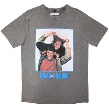 Merch Dumb & Dumber: Stone Wash T-shirt Movie Poster