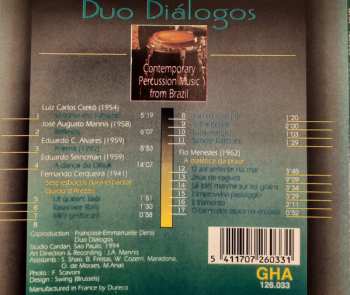 CD Duo Diálogos de Percussão: Contemporary Percussion Music From Brazil
