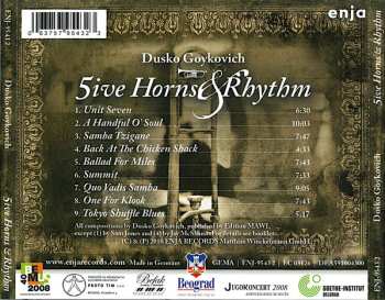CD Dusko Goykovich: 5ive Horns & Rhythm