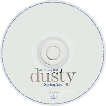 2CD Dusty Springfield: At Her Very Best