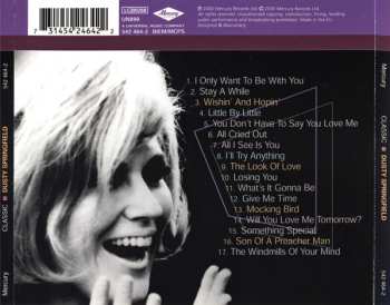CD Dusty Springfield: Classic Dusty Springfield