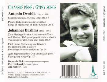 CD Antonín Dvořák: Gypsy Songs