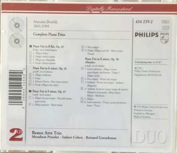 2CD Antonín Dvořák: Complete Piano Trios Including Trio "Dumky"