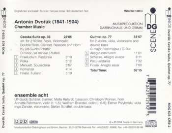 CD Antonín Dvořák: Czeska Suita, Quintet op.77