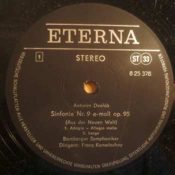 LP Antonín Dvořák: Aus Der Neuen Welt (Sinfonie Nr.9 E-moll Op.95)