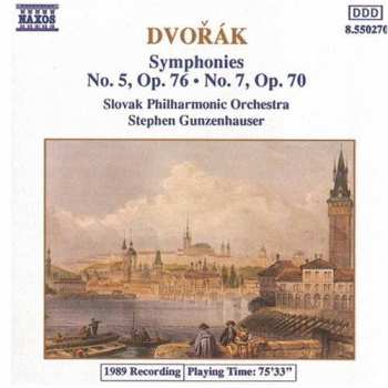 Album Antonín Dvořák: Symphonies No.5, Op. 76 • No. 7, Op. 70