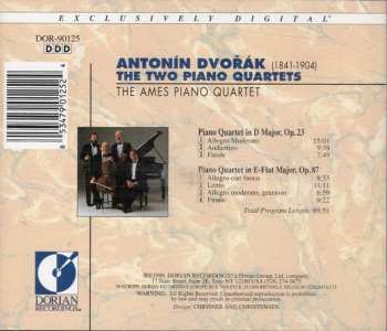 CD Antonín Dvořák: The Two Piano Quartets