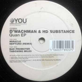 LP D'Wachman & HD Substance: Quan EP