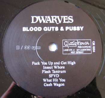 LP Dwarves: Blood Guts & Pussy