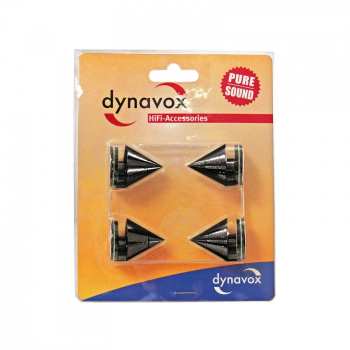 Hi-Fi Dynavox - antirezonační hroty A1 Black