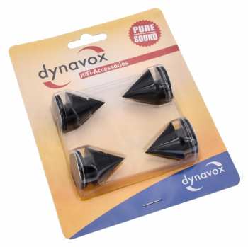 Hi-Fi Dynavox - antirezonační hroty A1 Black