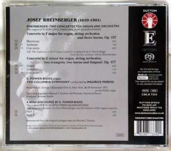 SACD Josef Rheinberger: Two Concertos For Organ & Orchestra