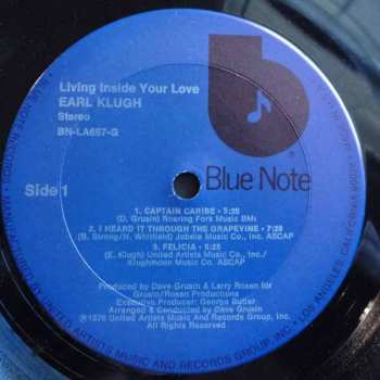 CD Earl Klugh: Living Inside Your Love