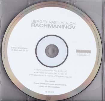 2CD The Royal Philharmonic Orchestra: Piano Concertos Nos 1-4 · Rhapsody On A Theme Of Paganini