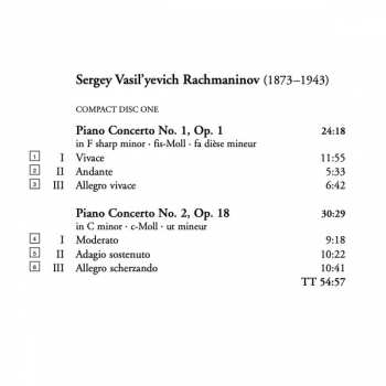 2CD The Royal Philharmonic Orchestra: Piano Concertos Nos 1-4 · Rhapsody On A Theme Of Paganini