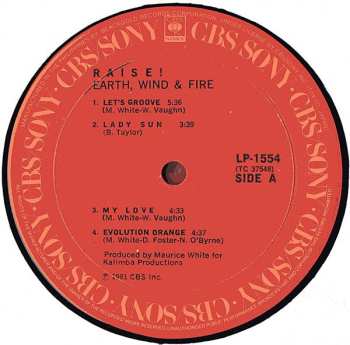 LP Earth, Wind & Fire: Raise!