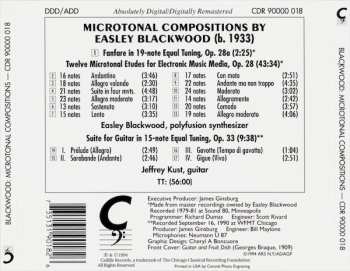 CD Easley Blackwood: Microtonal Compositions