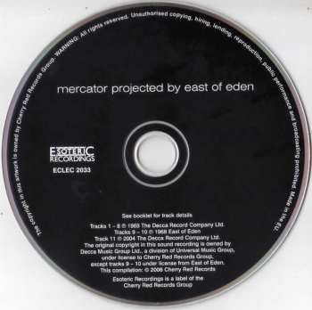 CD East Of Eden: Mercator Projected