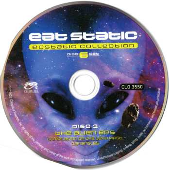 6CD/Box Set Eat Static: Ecstatic Collection