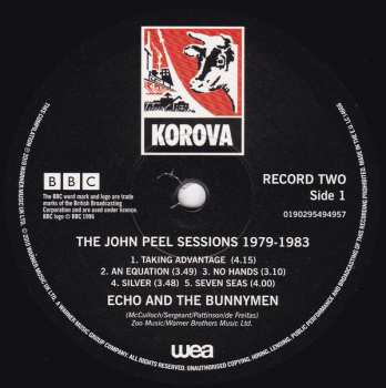 2LP Echo & The Bunnymen: The John Peel Sessions 1979-1983