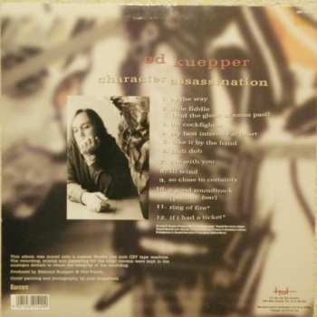2LP Ed Kuepper: Character Assassination / Death To The Howdy-Doody Brigade CLR | LTD | NUM