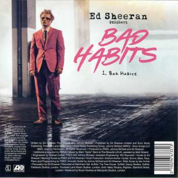CD Ed Sheeran: Bad Habits LTD