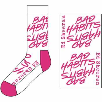 Merch Ed Sheeran: Ankle Socks Bad Habits 