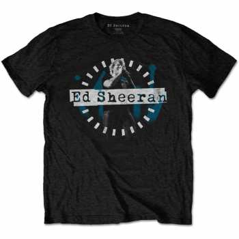 Album Ed Sheeran: T-shirt Dashed Stage Photo