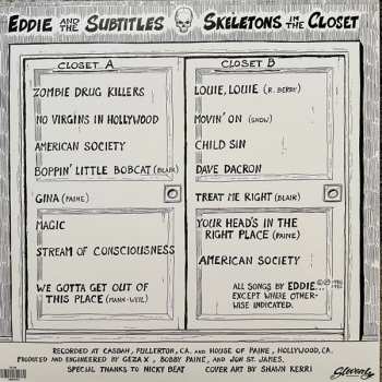 LP Eddie And The Subtitles: Skeletons In The Closet