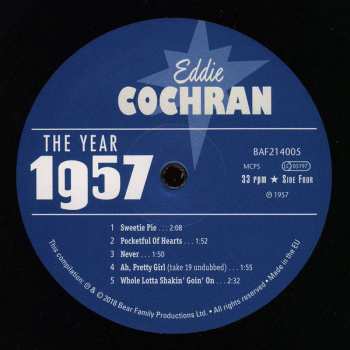 2EP Eddie Cochran: The Year 1957