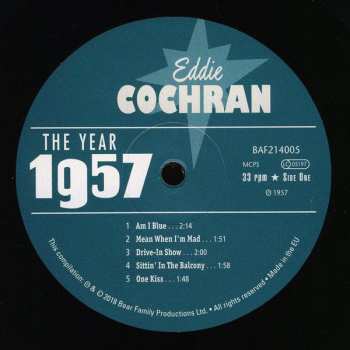 2EP Eddie Cochran: The Year 1957