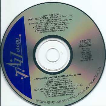 2CD Eddie Condon: The Town Hall Concerts, Volume Seven