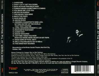 CD Eddie Fisher: Eddie Fisher At The Winter Garden