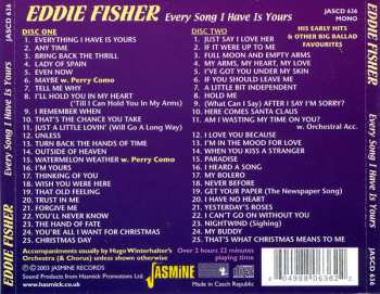 2CD Eddie Fisher: Every Song I Have Is Yours