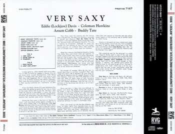 CD Coleman Hawkins: Very Saxy LTD