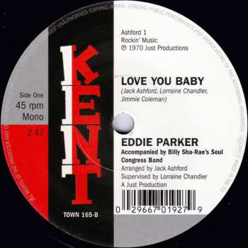 SP Eddie Parker: I'm Gone / Love You Baby